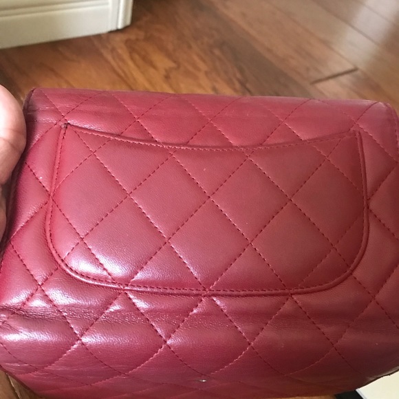 SOLD!!!Trifold wallet in red - Picture 8 of 8